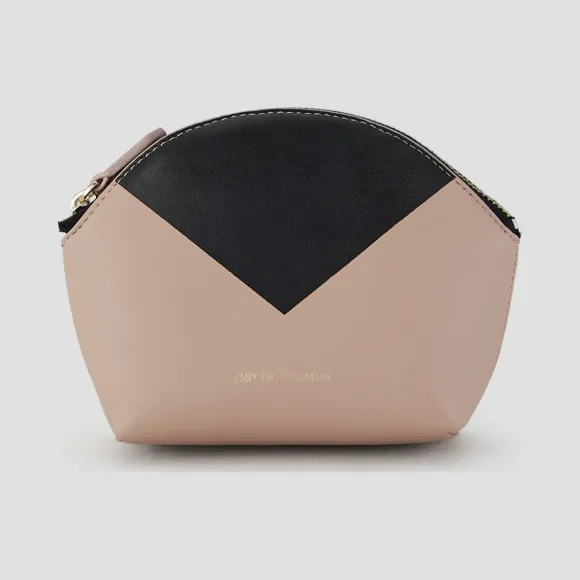 安普里奥·阿玛尼/Emporio Armani 三角印花不同尺寸化妆包三件套 46634578ub