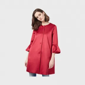 安普里奥·阿玛尼/Emporio Armani 缎面防尘外套 41913657rq