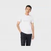 乔治阿玛尼/Giorgio Armani 标志性印花丝光粘胶平纹布 T 恤 12354576ht