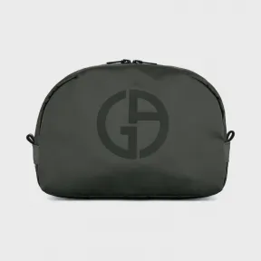 乔治阿玛尼/Giorgio Armani 压花标识和拉链细节梳洗包 46655352qk