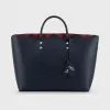 安普里奥·阿玛尼/Emporio Armani 回纹饰大号标识再生皮革购物包 45478715wf