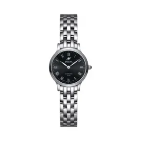 英纳格/Enicar 316L精钢 黑色手表 262-30-280aB