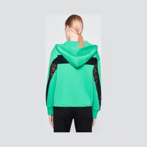 艾斯卡达/Escada 蕾丝边饰连帽外套 5029161_A373