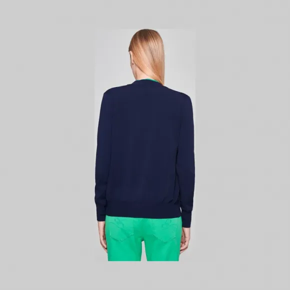 艾斯卡达/Escada 对比色饰边开襟衫 5029218_A407