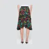 艾斯卡达/Escada 棉质花卉荷叶边半身裙 5029244_1056