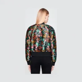 艾斯卡达/Escada 花卉提花飞行员夹克 5029575_1056