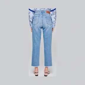 艾斯卡达/Escada 仿旧直筒牛仔裤 5029608_0437