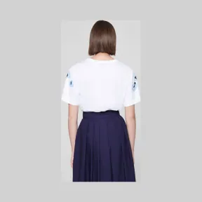 艾斯卡达/Escada 刺绣猫印花T恤 5029615_A100