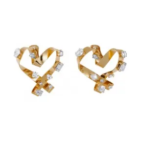 艾斯卡达/Escada 水钻心形耳环 5029733_0712