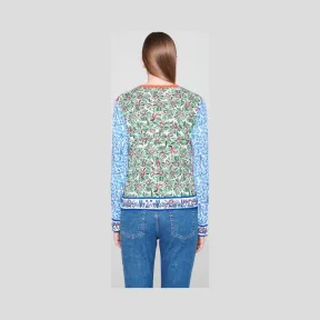 艾斯卡达/Escada 棉混纺印花开衫 5029775_P973