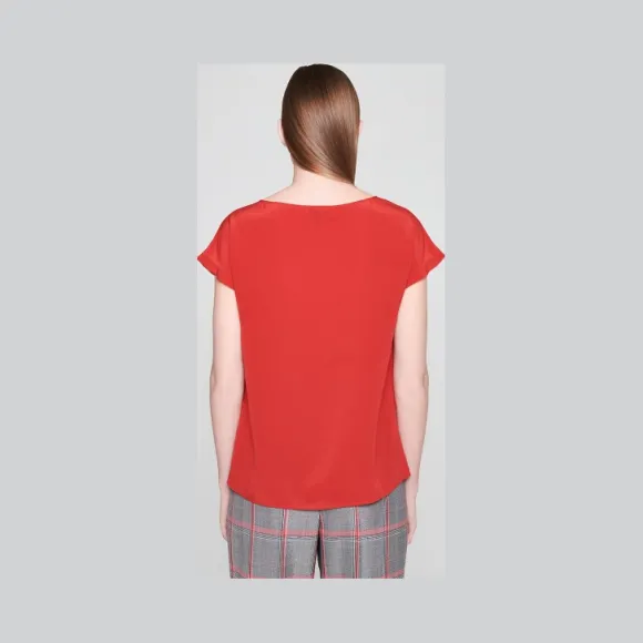 艾斯卡达/Escada 真丝帽袖上衣 5029875_B613