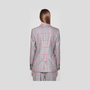 艾斯卡达/Escada 羊毛格纹西装外套 5030021_A401