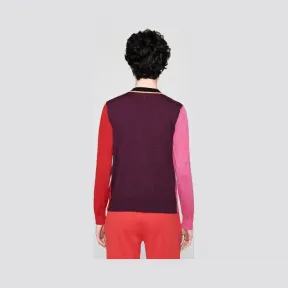 艾斯卡达/Escada 羊毛拼色开衫 5030147_B623