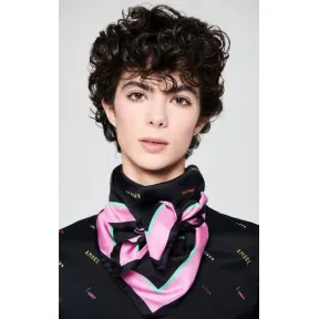 艾斯卡达/Escada 真丝印花徽标围巾 5030215_A001