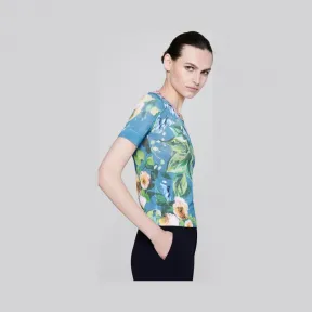 艾斯卡达/Escada 花卉短袖毛衣 5030327_1309