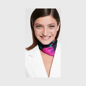 艾斯卡达/Escada 跑道集合-真丝徽标围巾 5030716_A001