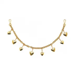 艾斯卡达/Escada 跑道系列-金色调心形链 5031157_0710