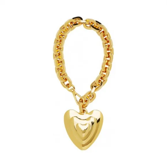 艾斯卡达/Escada 跑道系列-金色调心形项链 5031159_0710