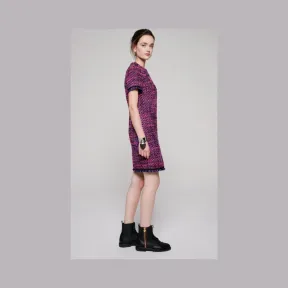 艾斯卡达/Escada 羊毛混纺花呢连衣裙 5031360_A565