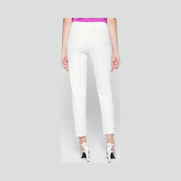 艾斯卡达/Escada 修身扣细节长裤 5031913_A101