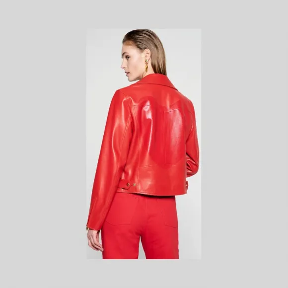 艾斯卡达/Escada ESCADA x Rita Ora-皮革机车夹克 5032076_B625