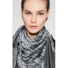 艾斯卡达/Escada 提花徽标围巾 5032422_A001