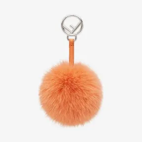 芬迪/Fendi POM-POM吊饰_橙色狐狸皮草吊饰 7AR259 A5T XF0F86