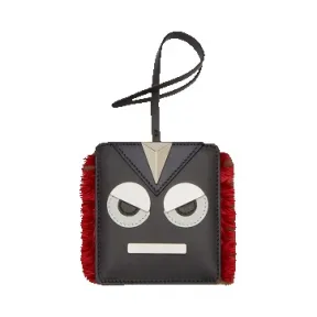 芬迪/Fendi 男士黑色TRAVEL TAG行李牌 7AR508 8FS F05FV