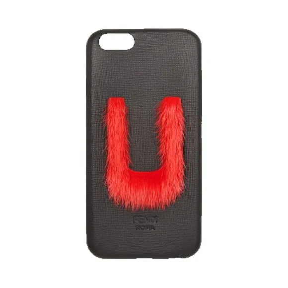 芬迪/Fendi 黑色女士ABCOVER iPhone 6硬质保护壳 7AR50U 8AB F0LCE