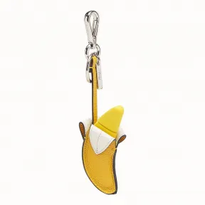 芬迪/Fendi USB 钥匙圈_黄色皮革 USB 吊饰 7AR716 70K F14K6