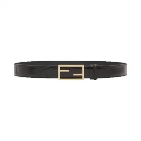 芬迪/Fendi 男士黑色双面皮带 7C0380 6EG F0WN1