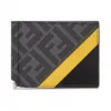 芬迪/Fendi 卡片套 - 灰色布料钞票夹 7M0281A9XSF0R2A 8051183488507