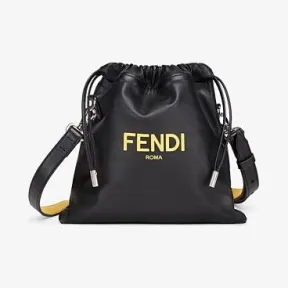 芬迪/Fendi 黑色纳帕皮革手袋 7VA510-ADM9-F0R2A