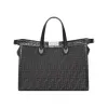 芬迪/Fendi Peekaboo ISeeU Forty8手袋-黑色FF布料与麂皮手袋-男士手袋 7VA566AL8TF1IKL 8054321767472