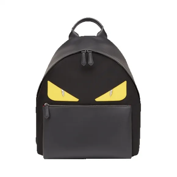 芬迪/Fendi 男士黑色背包 7VZ012 8FC F0R2A