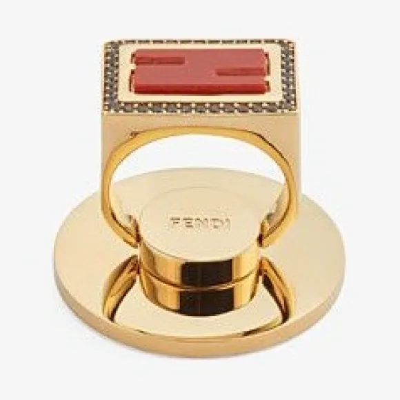 芬迪/Fendi 金色戒指 8AG958A6FHF1A9A