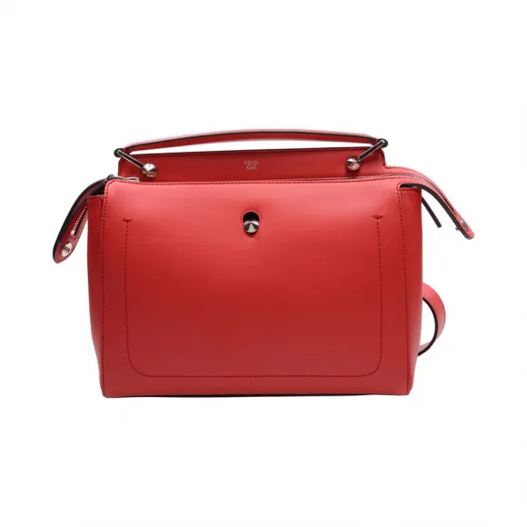 芬迪/Fendi  红色 牛皮  手提包 8BN2935QLF02DU