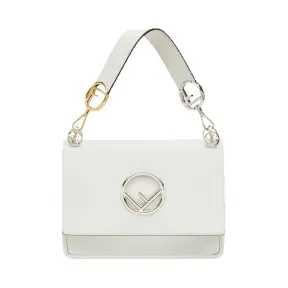 芬迪/Fendi KAN I F_白色皮革手袋 8BT284 2IH F0C88