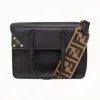 芬迪/Fendi  FLIP小号_黑色皮革手袋 8BT306 A5D YF0KUR