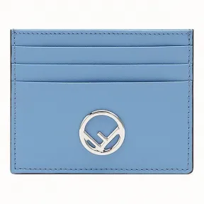芬迪/Fendi 卡片夹_浅蓝色平口皮质卡包 8M0269 A0K KF0V1A