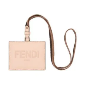 芬迪/Fendi 姓名牌 皮革 粉红色 8M0452AAYZF14N1 8054321183135