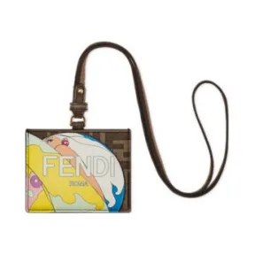芬迪/Fendi 姓名牌 布料 棕色 8M0452AK5ZF1HB5 8054321433520