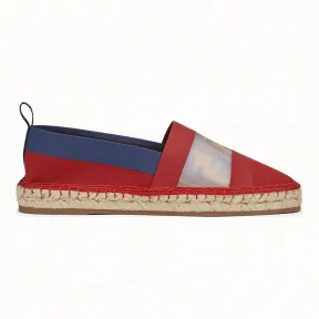 芬迪/Fendi 帆布鞋_红色帆布鞋 8P6715 A2C ZF15F3
