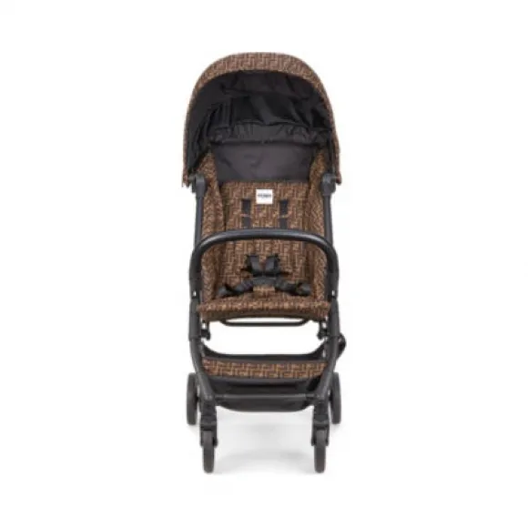 芬迪/Fendi Logo FF布料婴儿车-FF婴儿车-FENDI芬迪中国官网 BUV020AA5TF15B6-8050263878498