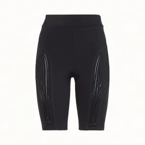 芬迪/Fendi CYCLIST百慕大短裤_黑色Lycra?短裤 FAB178 A7Y ZF0GME