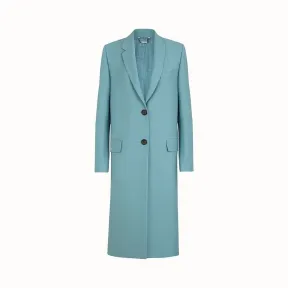 芬迪/Fendi 外套_浅蓝色羔羊马海毛外套 FF8643 5SC F16WO