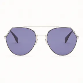 芬迪/Fendi EYELINE_银色墨镜 FOG305 V1T F15SP