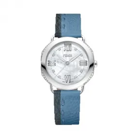 芬迪/Fendi 女士白色SELLERIA石英表 FOR354 XXU F03AD