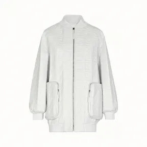 芬迪/Fendi 飞行员外套_白色纳帕皮革飞行员外套。 FPJ745 A6X YF0ZNM