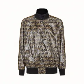 芬迪/Fendi 飞行员外套_ Roma Amor布料飞行员外套 FW0126 A90 1F1440